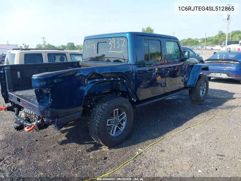 2025 Jeep Gladiator Mojave X VIN: 1C6RJTEG4SL512865 Lot: 42543937