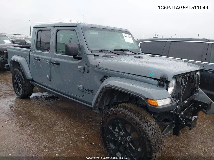 2025 Jeep Gladiator Nighthawk VIN: 1C6PJTAG6SL511049 Lot: 42617916