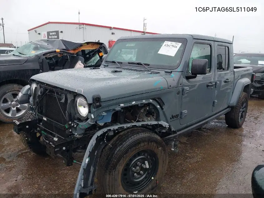 2025 Jeep Gladiator Nighthawk VIN: 1C6PJTAG6SL511049 Lot: 42617916
