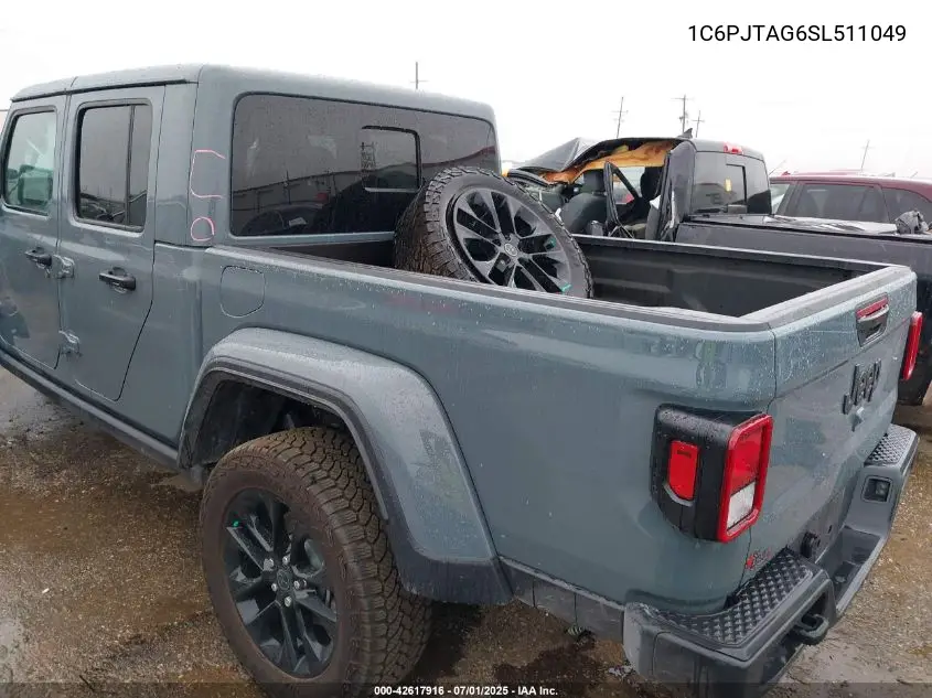 2025 Jeep Gladiator Nighthawk VIN: 1C6PJTAG6SL511049 Lot: 42617916