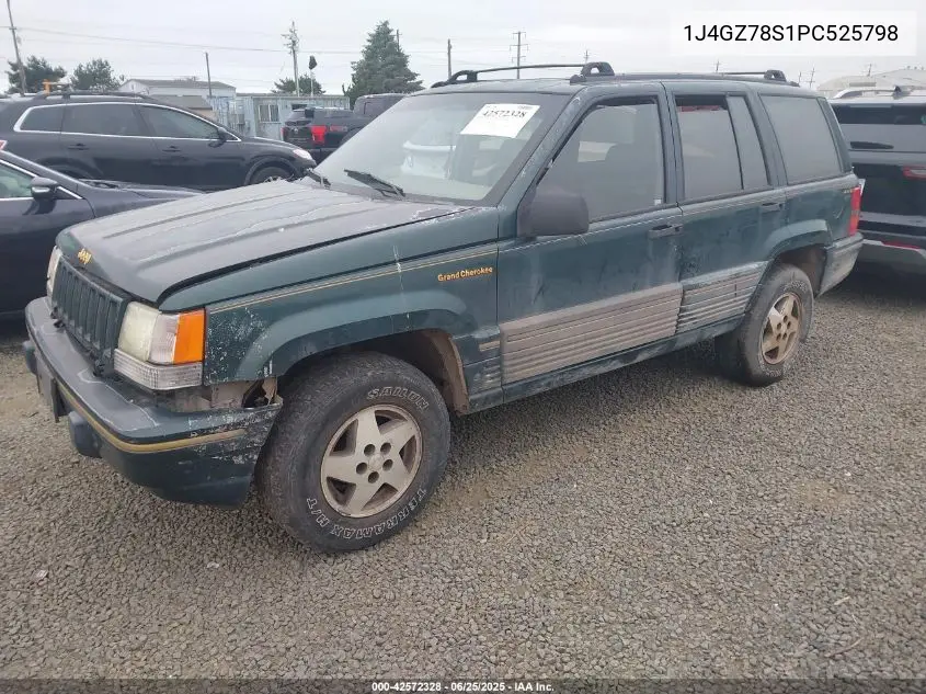 1993 Jeep Grand Cherokee Limited VIN: 1J4GZ78S1PC525798 Lot: 42572328