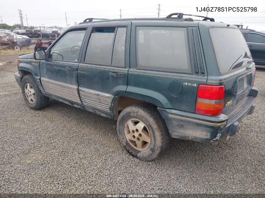 1993 Jeep Grand Cherokee Limited VIN: 1J4GZ78S1PC525798 Lot: 42572328