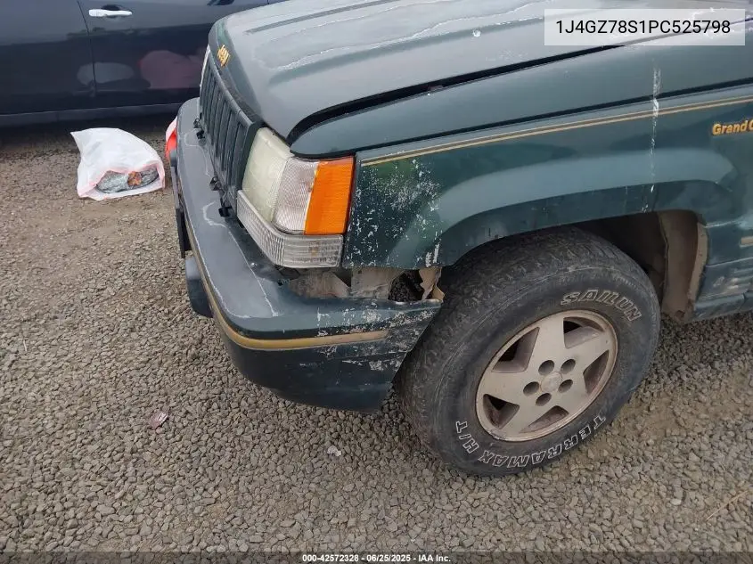 1993 Jeep Grand Cherokee Limited VIN: 1J4GZ78S1PC525798 Lot: 42572328