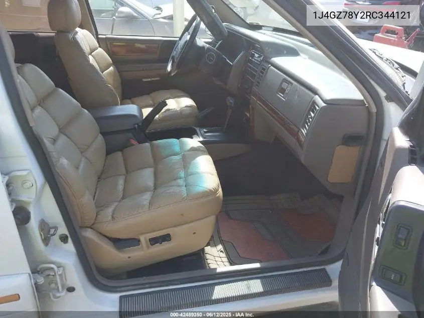 1994 Jeep Grand Cherokee Limited VIN: 1J4GZ78Y2RC344121 Lot: 42489350