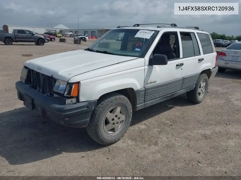 1994 Jeep Grand Cherokee Laredo VIN: 1J4FX58SXRC120936 Lot: 42530212