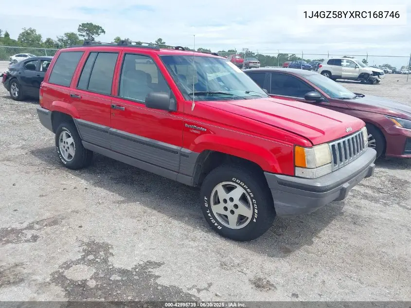1994 Jeep Grand Cherokee Laredo VIN: 1J4GZ58YXRC168746 Lot: 42595739