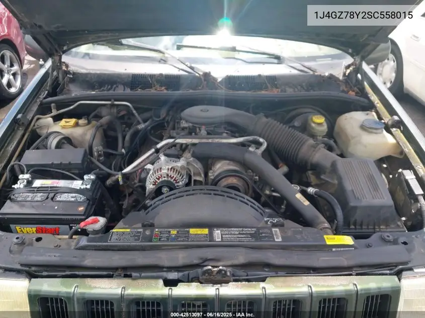 1995 Jeep Grand Cherokee Limited/Orvis VIN: 1J4GZ78Y2SC558015 Lot: 42513097