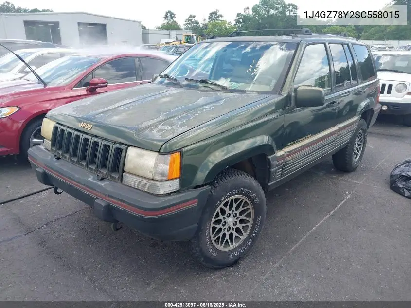 1995 Jeep Grand Cherokee Limited/Orvis VIN: 1J4GZ78Y2SC558015 Lot: 42513097