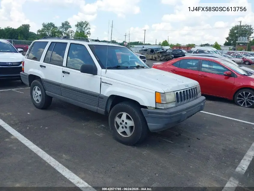 1995 Jeep Grand Cherokee Laredo VIN: 1J4FX58S0SC613756 Lot: 42571785