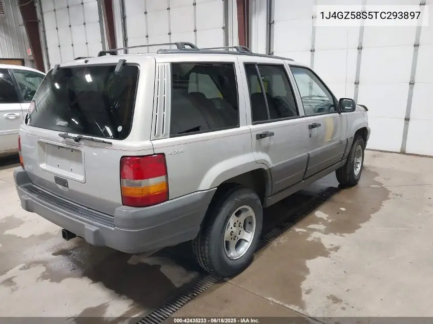 1996 Jeep Grand Cherokee Laredo VIN: 1J4GZ58S5TC293897 Lot: 42435233