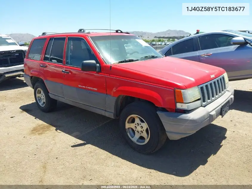 1996 Jeep Grand Cherokee Laredo VIN: 1J4GZ58Y5TC183677 Lot: 42582989