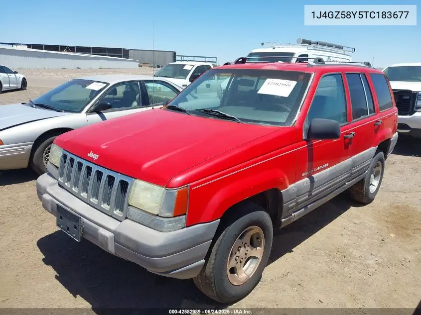 1996 Jeep Grand Cherokee Laredo VIN: 1J4GZ58Y5TC183677 Lot: 42582989