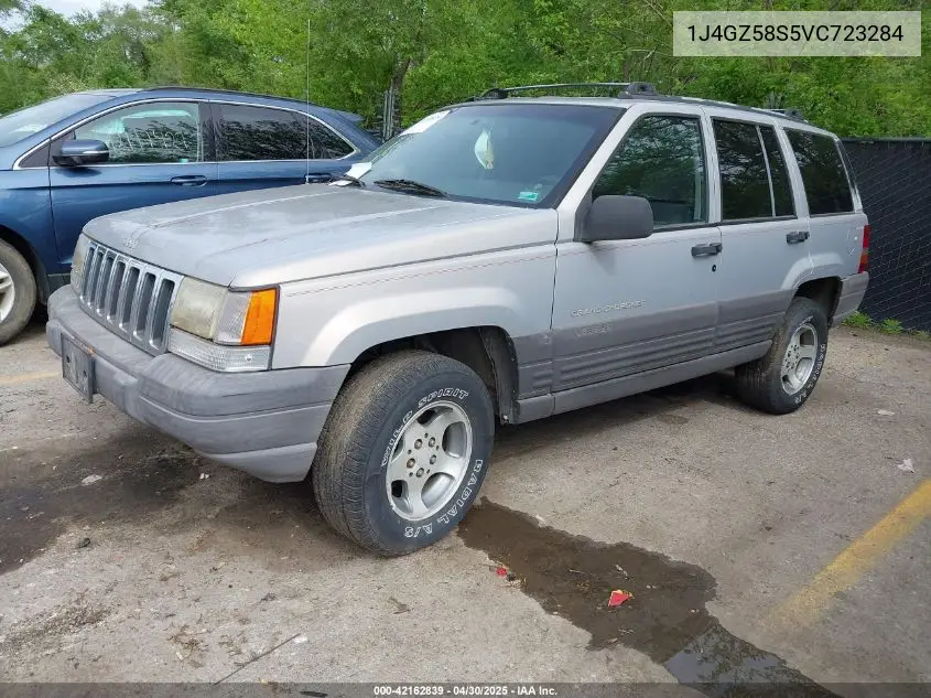 1997 Jeep Grand Cherokee Laredo/Tsi VIN: 1J4GZ58S5VC723284 Lot: 42162839
