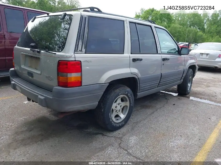 1997 Jeep Grand Cherokee Laredo/Tsi VIN: 1J4GZ58S5VC723284 Lot: 42162839