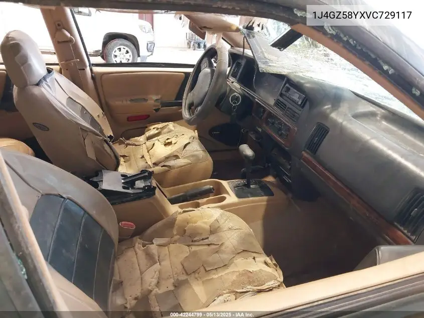 1997 Jeep Grand Cherokee Laredo/Tsi VIN: 1J4GZ58YXVC729117 Lot: 42244799