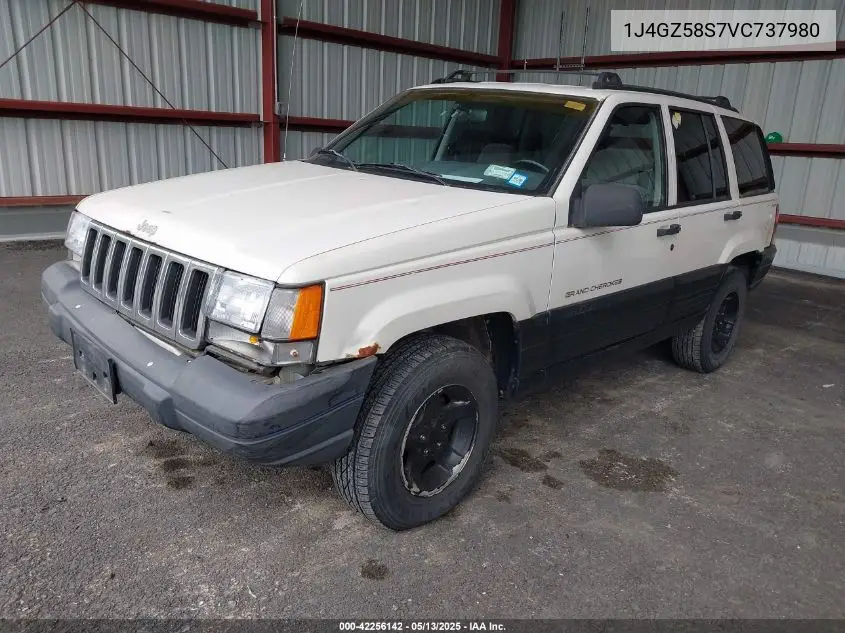 1997 Jeep Grand Cherokee Laredo/Tsi VIN: 1J4GZ58S7VC737980 Lot: 42256142