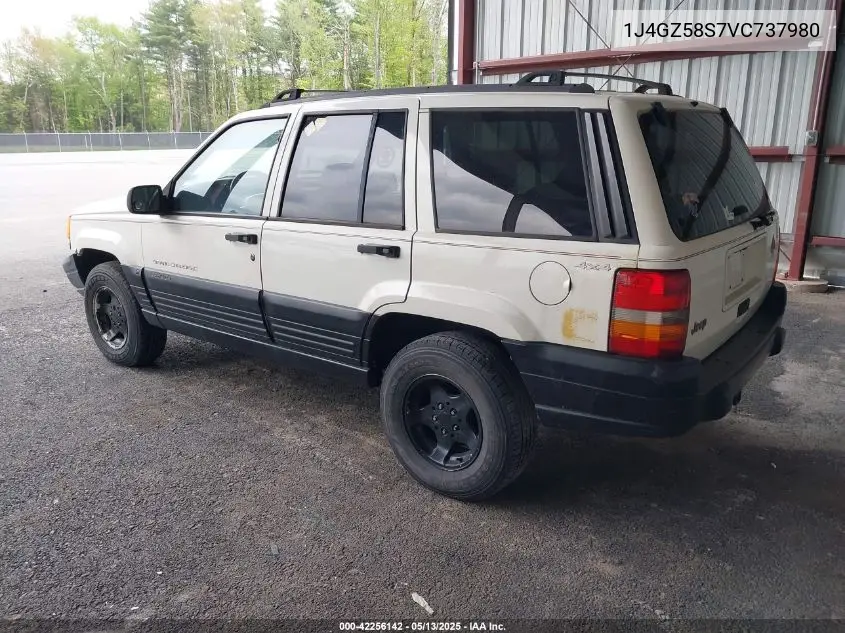 1997 Jeep Grand Cherokee Laredo/Tsi VIN: 1J4GZ58S7VC737980 Lot: 42256142