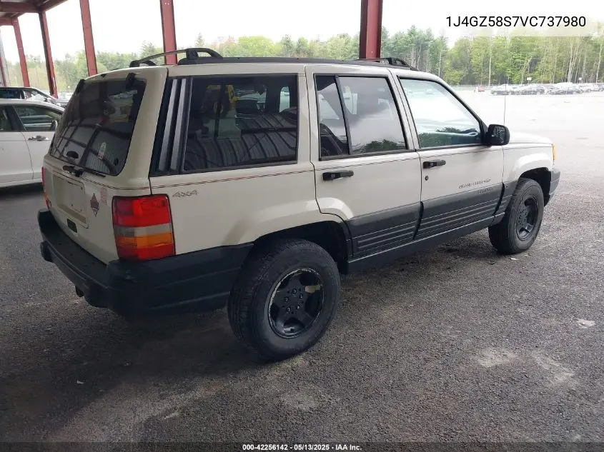 1997 Jeep Grand Cherokee Laredo/Tsi VIN: 1J4GZ58S7VC737980 Lot: 42256142