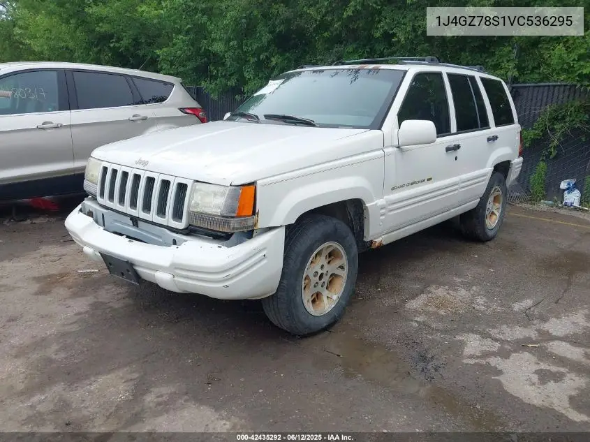1997 Jeep Grand Cherokee Limited VIN: 1J4GZ78S1VC536295 Lot: 42435292