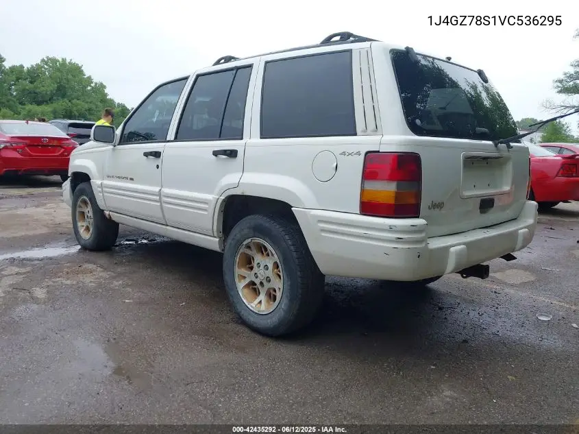 1997 Jeep Grand Cherokee Limited VIN: 1J4GZ78S1VC536295 Lot: 42435292
