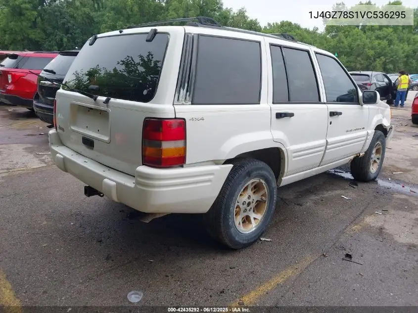 1997 Jeep Grand Cherokee Limited VIN: 1J4GZ78S1VC536295 Lot: 42435292