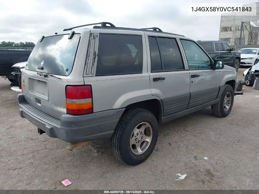 1997 Jeep Grand Cherokee Laredo/Tsi VIN: 1J4GX58Y0VC541843 Lot: 42493739