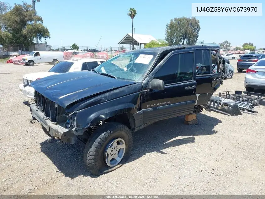 1997 Jeep Grand Cherokee Laredo/Tsi VIN: 1J4GZ58Y6VC673970 Lot: 42500386