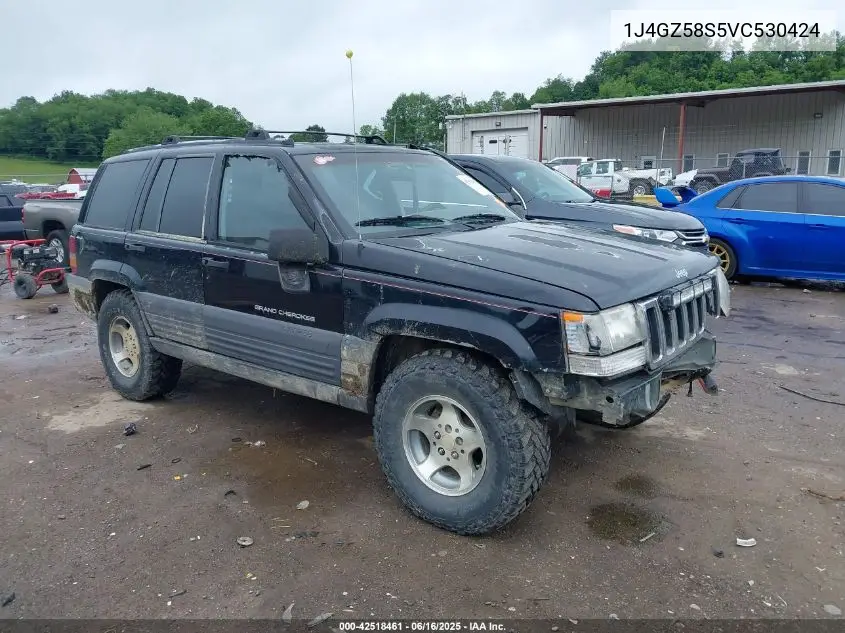 1997 Jeep Grand Cherokee Laredo/Tsi VIN: 1J4GZ58S5VC530424 Lot: 42518461