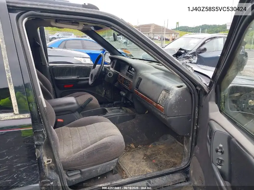 1997 Jeep Grand Cherokee Laredo/Tsi VIN: 1J4GZ58S5VC530424 Lot: 42518461