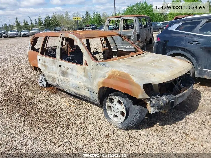 2001 Jeep Grand Cherokee Laredo VIN: 1J4GW48S11C539599 Lot: 30042392