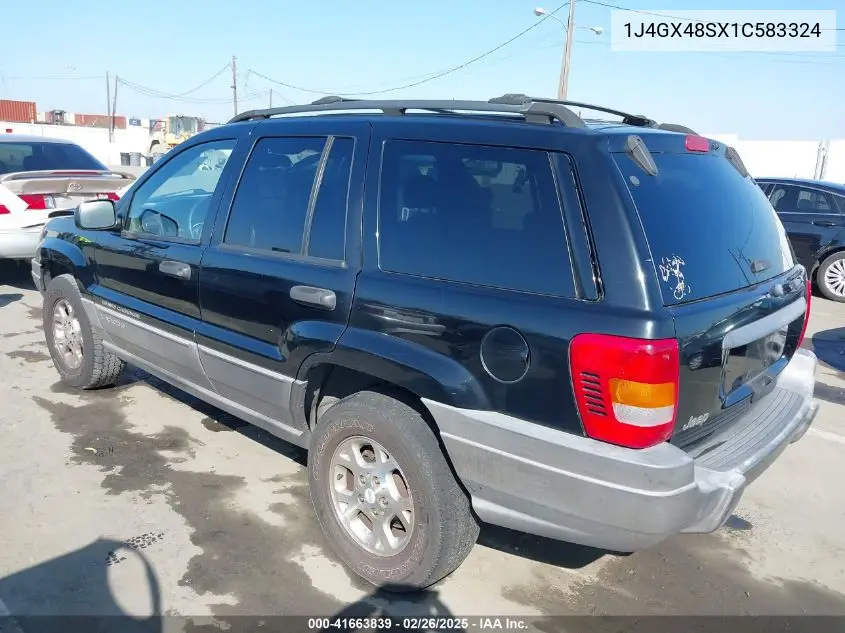 2001 Jeep Grand Cherokee Laredo VIN: 1J4GX48SX1C583324 Lot: 41663839