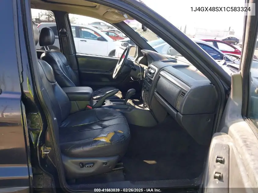 2001 Jeep Grand Cherokee Laredo VIN: 1J4GX48SX1C583324 Lot: 41663839