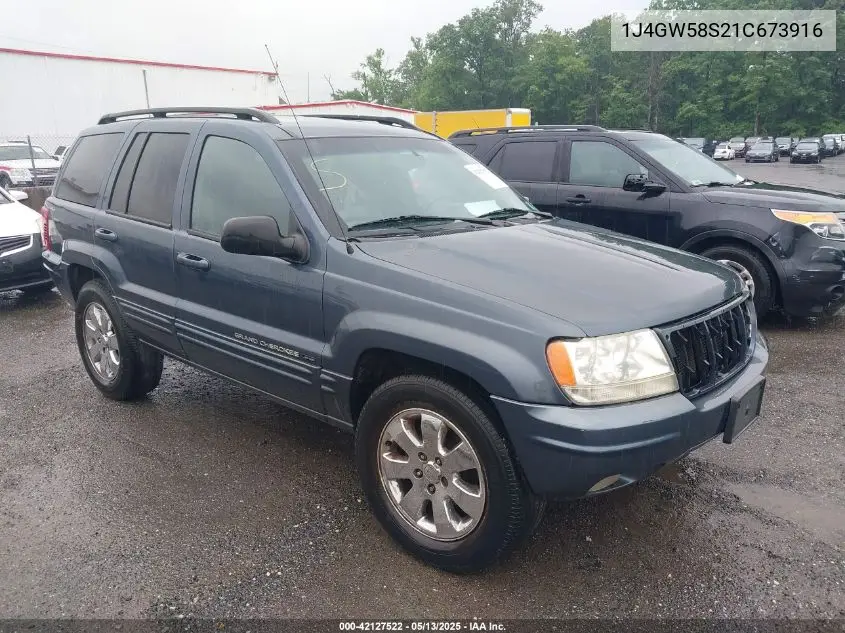 2001 Jeep Grand Cherokee Limited VIN: 1J4GW58S21C673916 Lot: 42127522