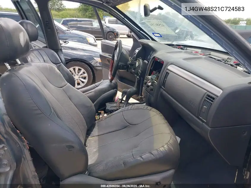 2001 Jeep Grand Cherokee Laredo VIN: 1J4GW48S21C724583 Lot: 42586354