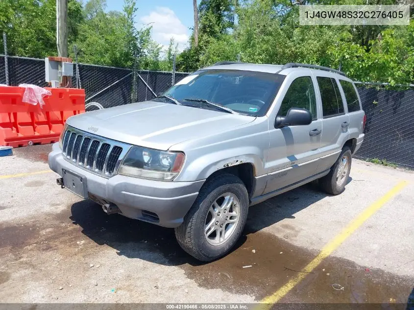 2002 Jeep Grand Cherokee Laredo VIN: 1J4GW48S32C276405 Lot: 42190466