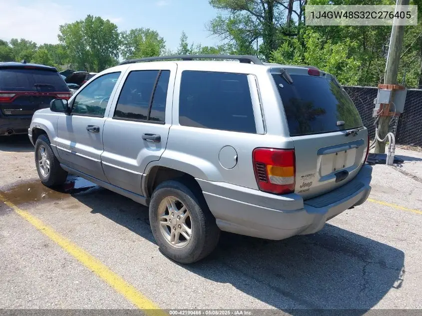 2002 Jeep Grand Cherokee Laredo VIN: 1J4GW48S32C276405 Lot: 42190466