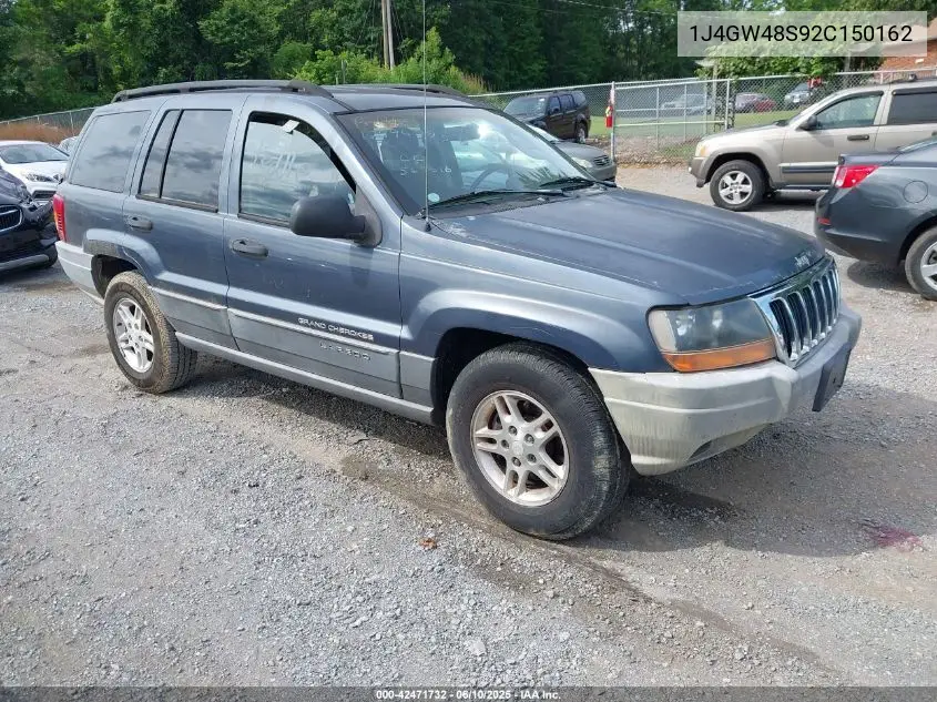 2002 Jeep Grand Cherokee Laredo VIN: 1J4GW48S92C150162 Lot: 42471732