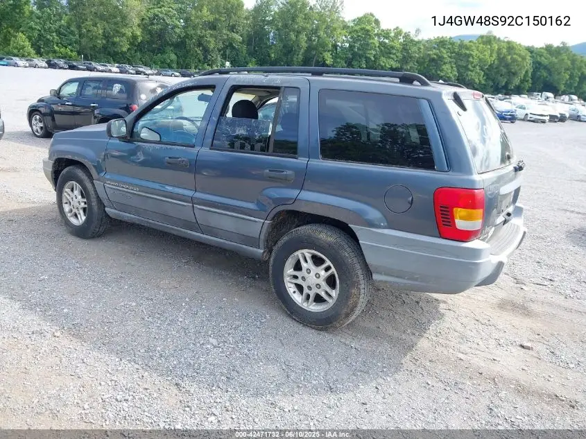 2002 Jeep Grand Cherokee Laredo VIN: 1J4GW48S92C150162 Lot: 42471732