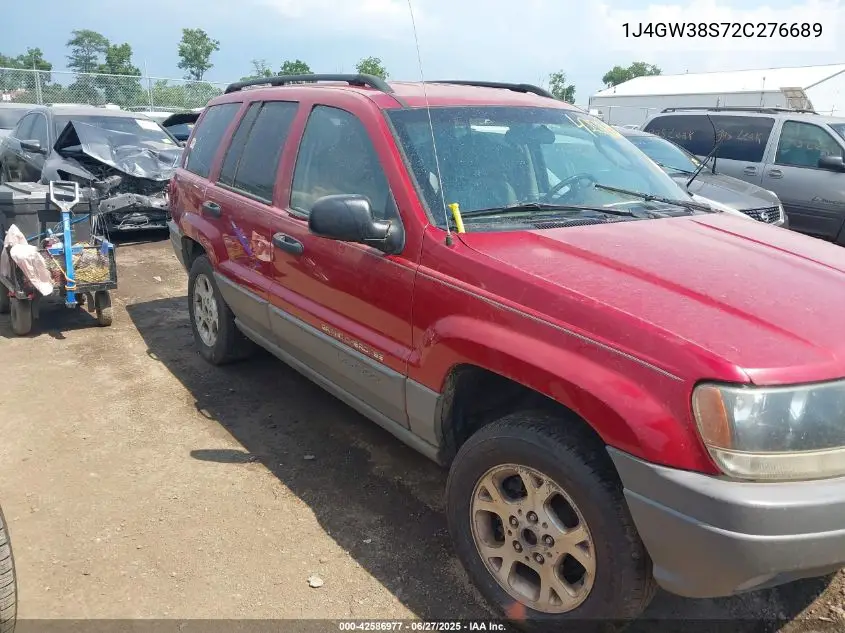 2002 Jeep Grand Cherokee Sport VIN: 1J4GW38S72C276689 Lot: 42586977
