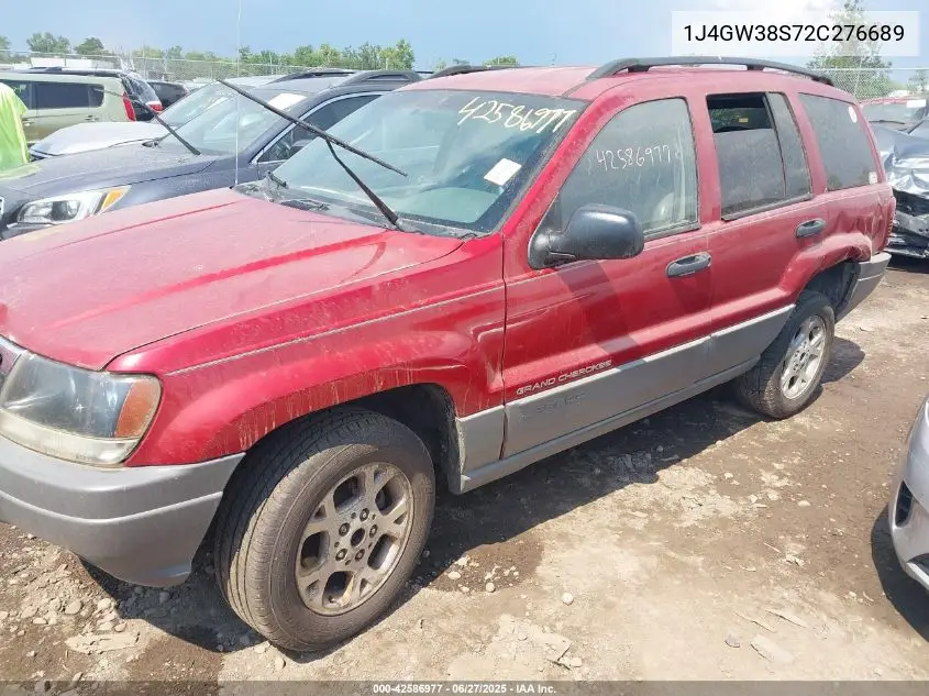 2002 Jeep Grand Cherokee Sport VIN: 1J4GW38S72C276689 Lot: 42586977