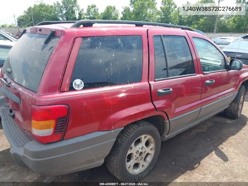 2002 Jeep Grand Cherokee Sport VIN: 1J4GW38S72C276689 Lot: 42586977