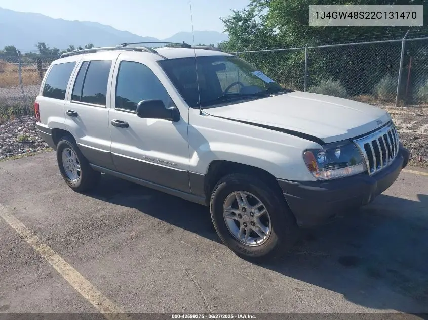 2002 Jeep Grand Cherokee Laredo VIN: 1J4GW48S22C131470 Lot: 42599375