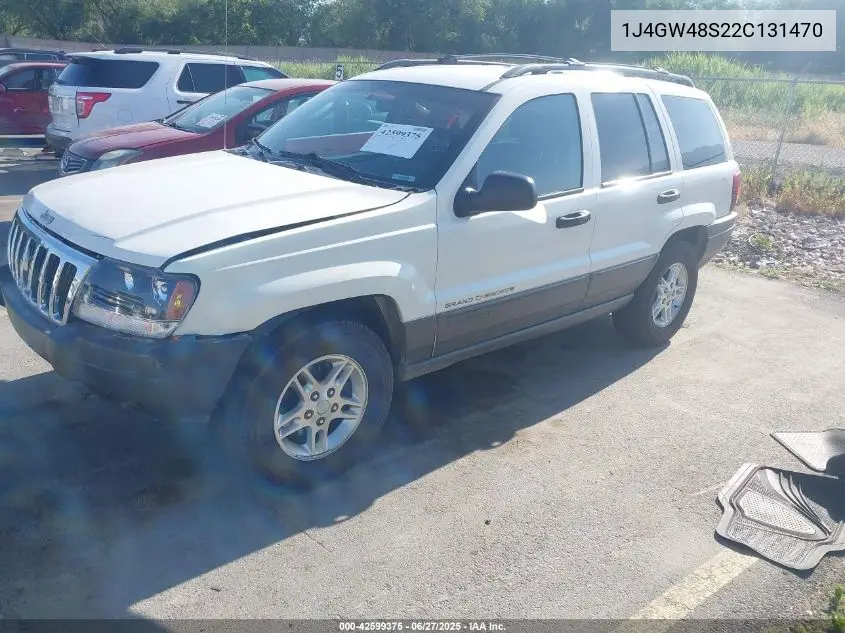 2002 Jeep Grand Cherokee Laredo VIN: 1J4GW48S22C131470 Lot: 42599375