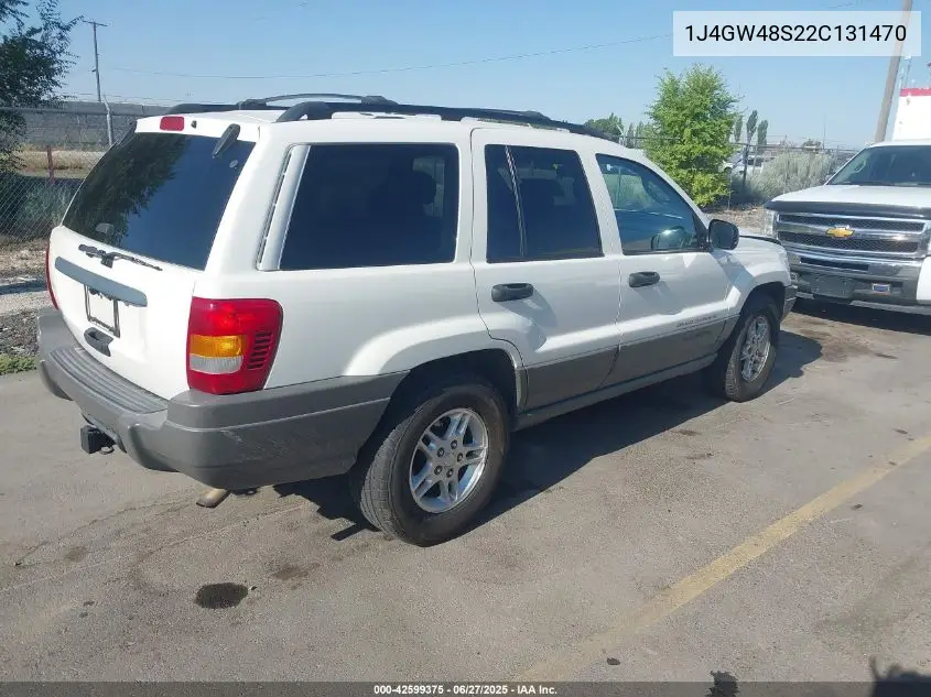 2002 Jeep Grand Cherokee Laredo VIN: 1J4GW48S22C131470 Lot: 42599375