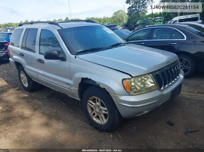 2002 Jeep Grand Cherokee Laredo VIN: 1J4GW48S62C261154 Lot: 42602424