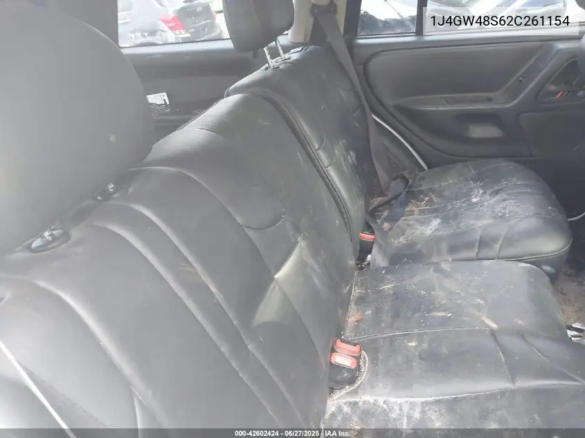 2002 Jeep Grand Cherokee Laredo VIN: 1J4GW48S62C261154 Lot: 42602424