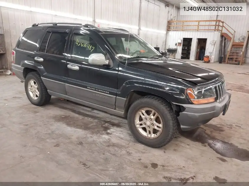 2002 Jeep Grand Cherokee Laredo VIN: 1J4GW48S02C131032 Lot: 42606487
