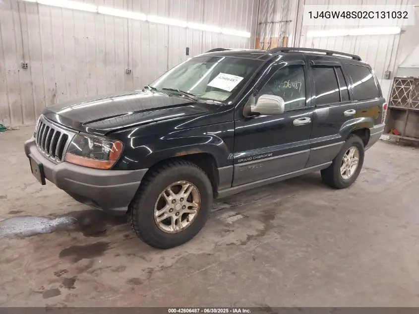 2002 Jeep Grand Cherokee Laredo VIN: 1J4GW48S02C131032 Lot: 42606487