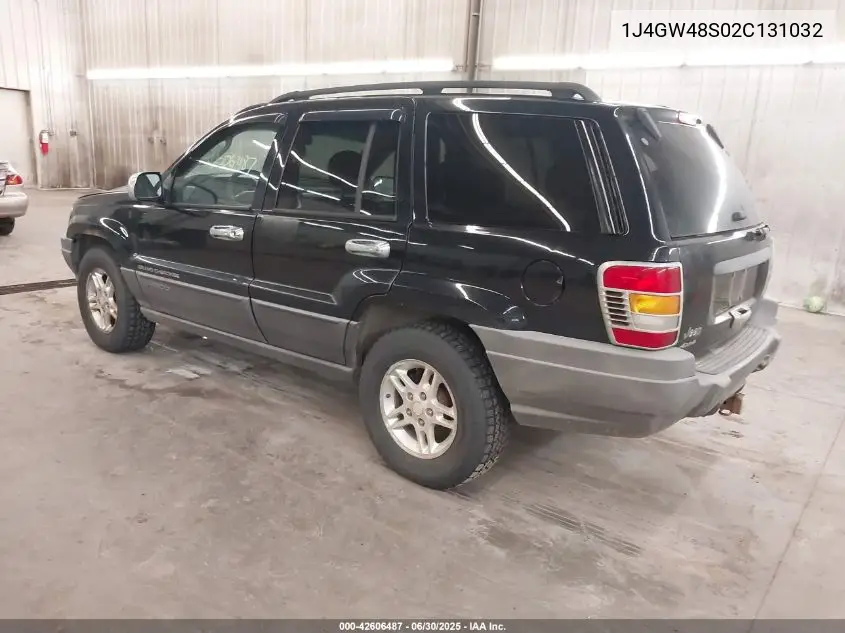 2002 Jeep Grand Cherokee Laredo VIN: 1J4GW48S02C131032 Lot: 42606487