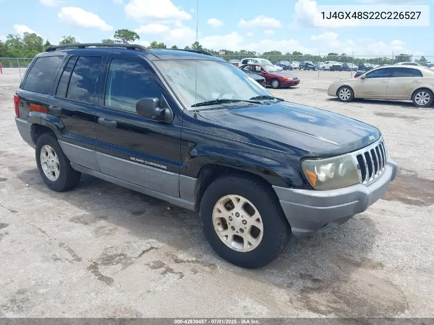 2002 Jeep Grand Cherokee Laredo VIN: 1J4GX48S22C226527 Lot: 42630457